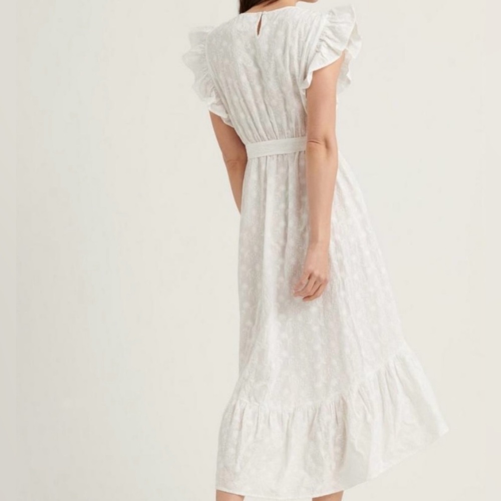 Flutter Sleeve Reese Midi Dress - Picture 3 of 4